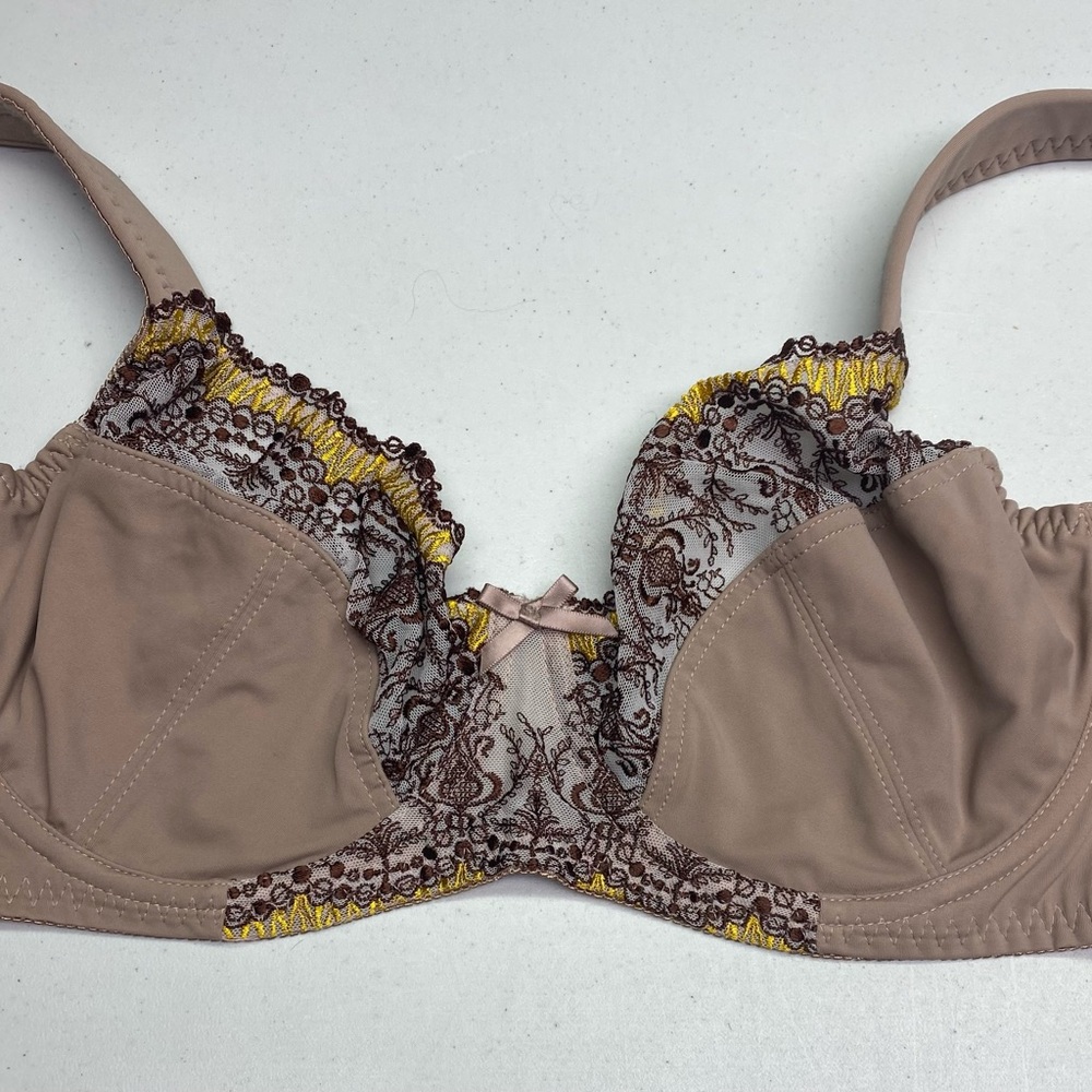 Curve Muse BRN Unlined Underwire, 42 C *P1041